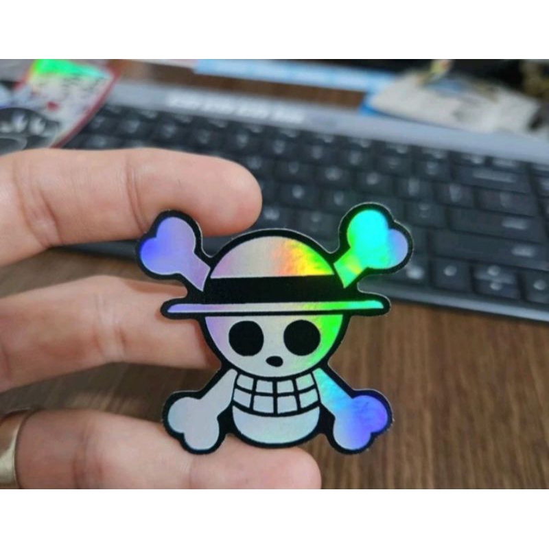 

stiker cuting hologram one piece