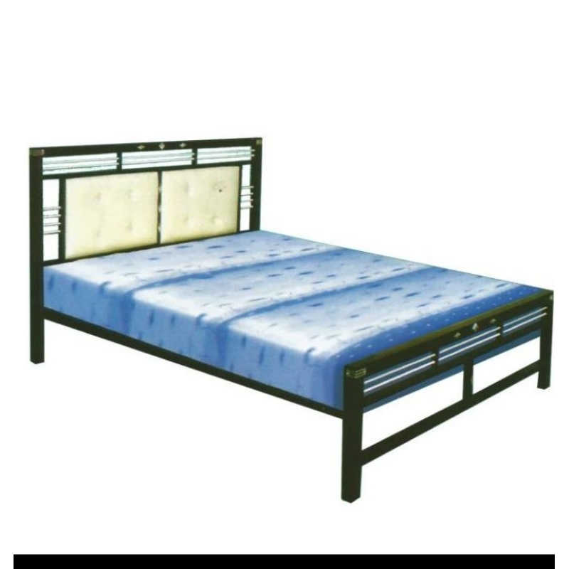 ranjang besi singel bed ukuran 140x200 prommmooi