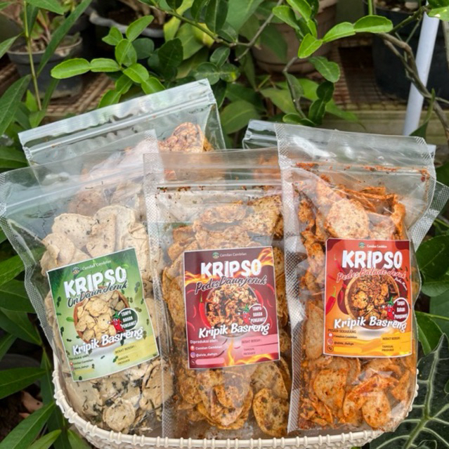 

250 gr | KRIPSO | Kripik Bakso Goreng | BASRENG DAUN JERUK