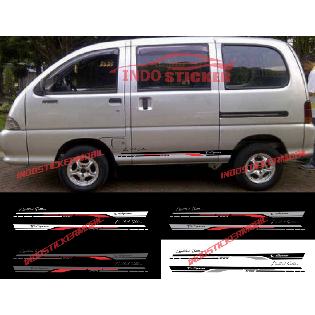 sticker mobil daihatsu espass cutting stiker list mobil espass