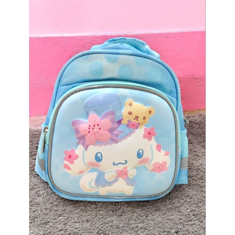TAS RANSEL ANAK PAUD TIMBUL IMPORT ORIGINAL HSD CINNAMOROL