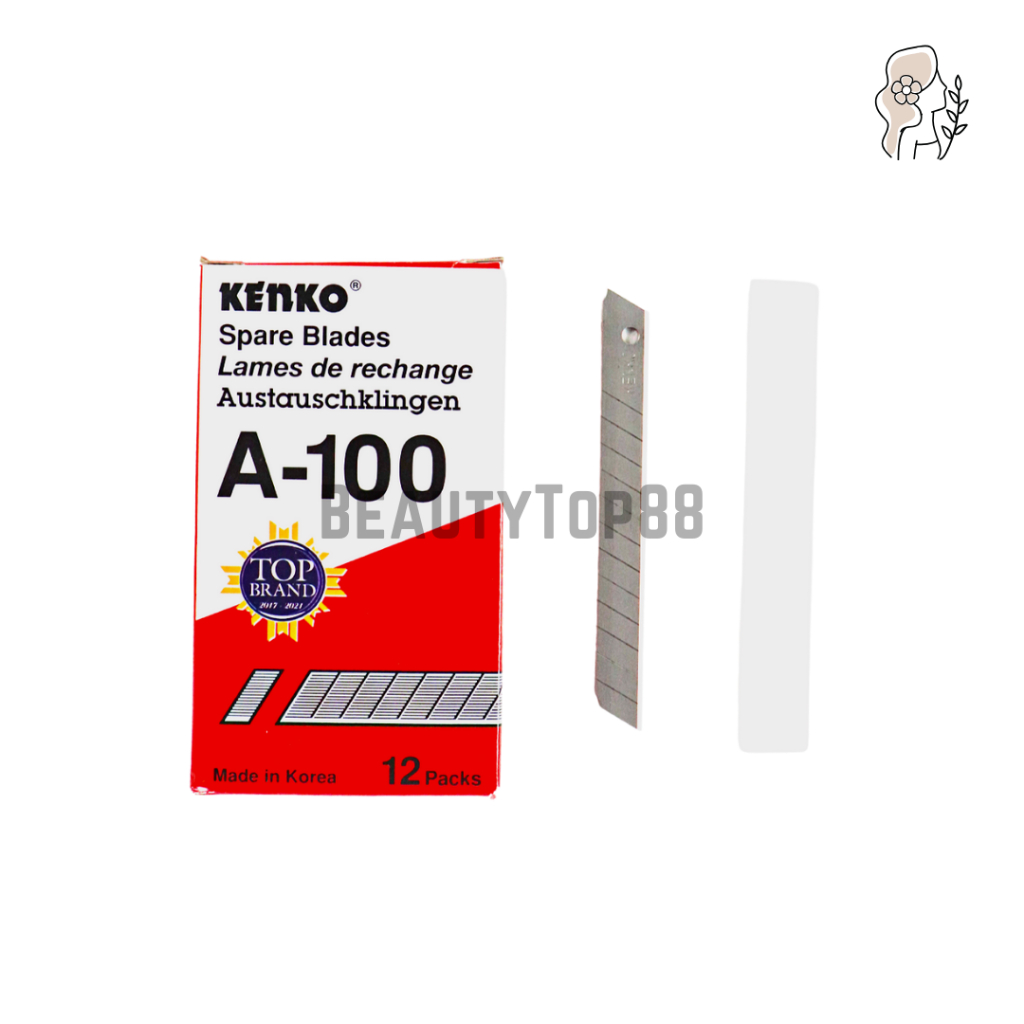 

Refill Isi Cutter Kecil Kenko A-100 A100 Eceran 5 pcs [PER TUBE]