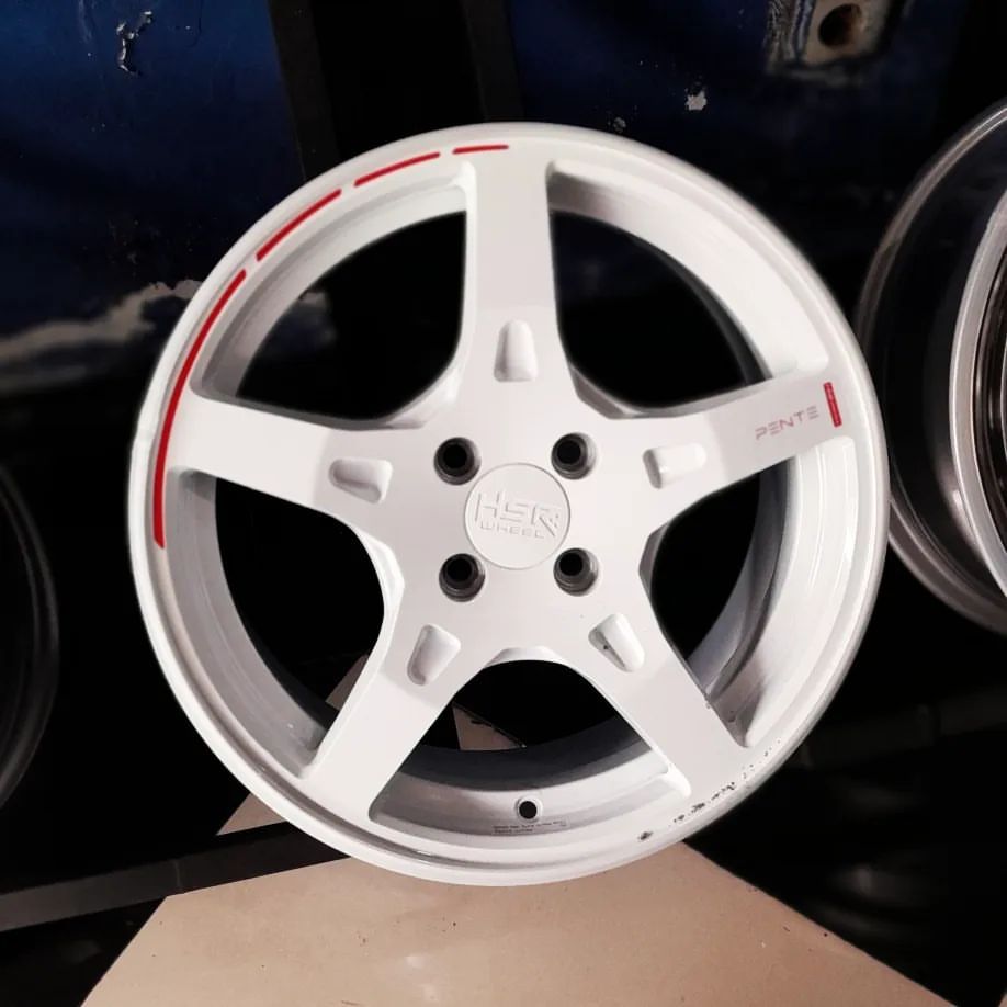 Promo HSR Original Ring 15 Mobil Calya Sirion Mazda2 Etios HSR PENTE R15 Putih