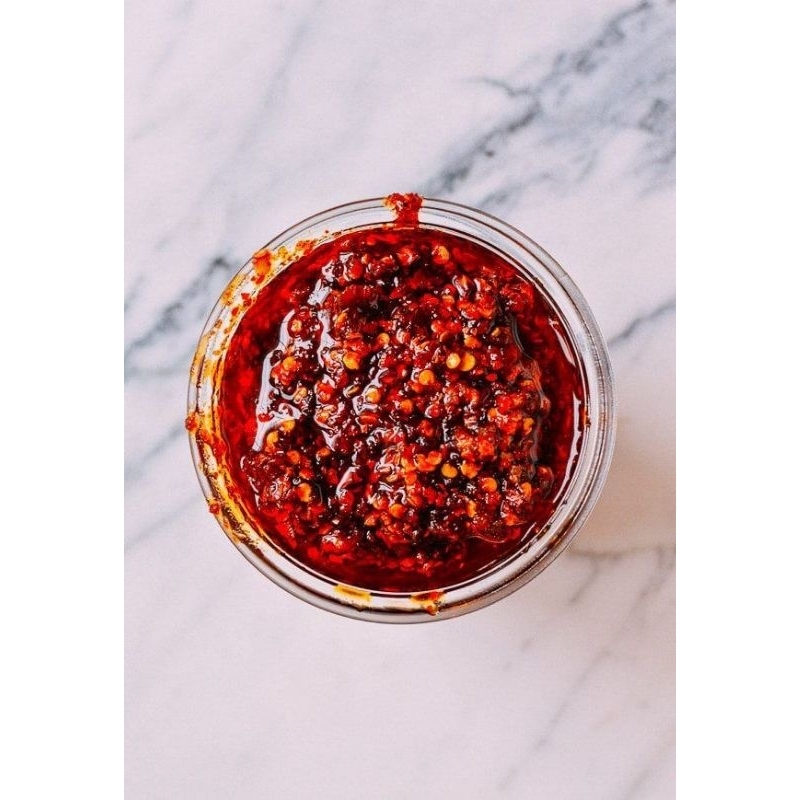 

Chili Oil Mie Njebew, wonton kemasan 150 gram