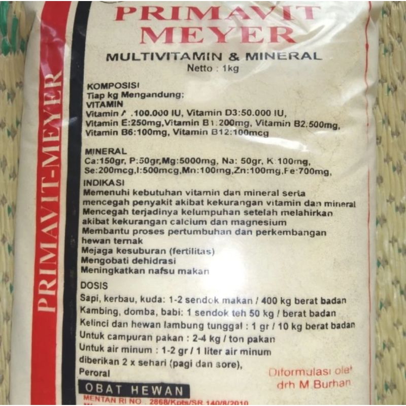 Primavit meyer, multivitamin & mineral