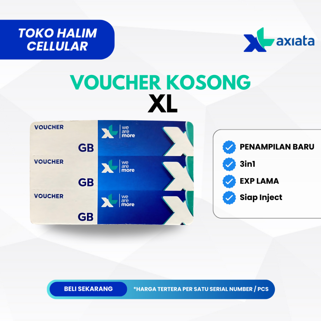 Voucher Kosong XL