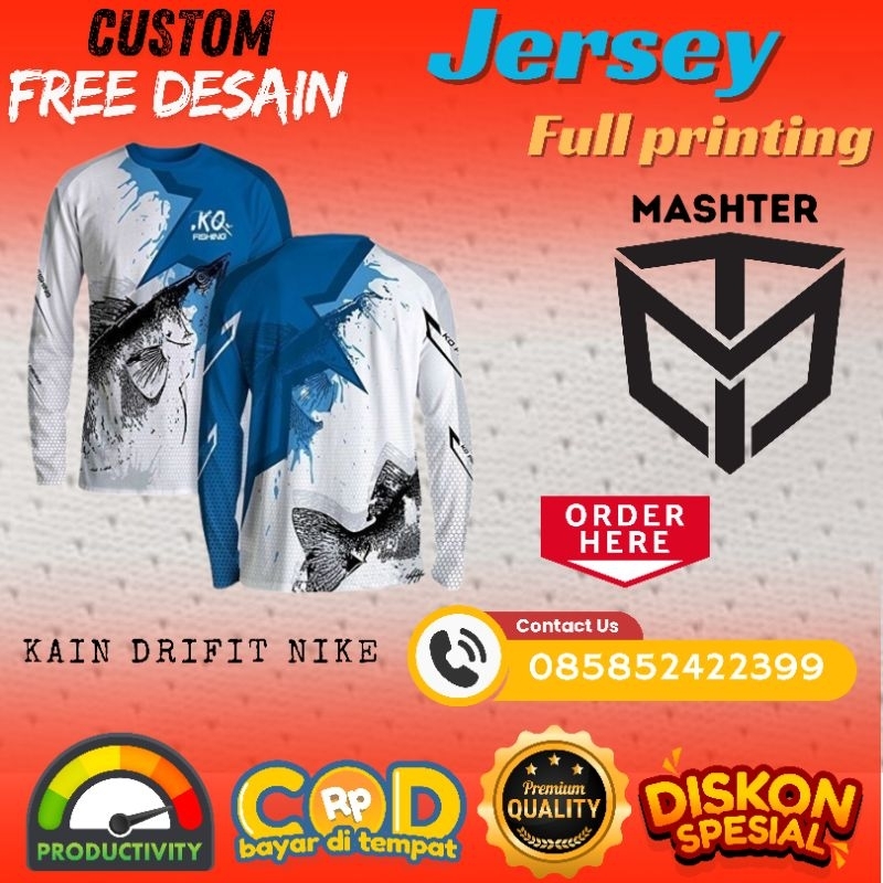 JERSEY PRINTING CUSTOM PREMIUM MANCING | SEPEDA | OLAHRAGA