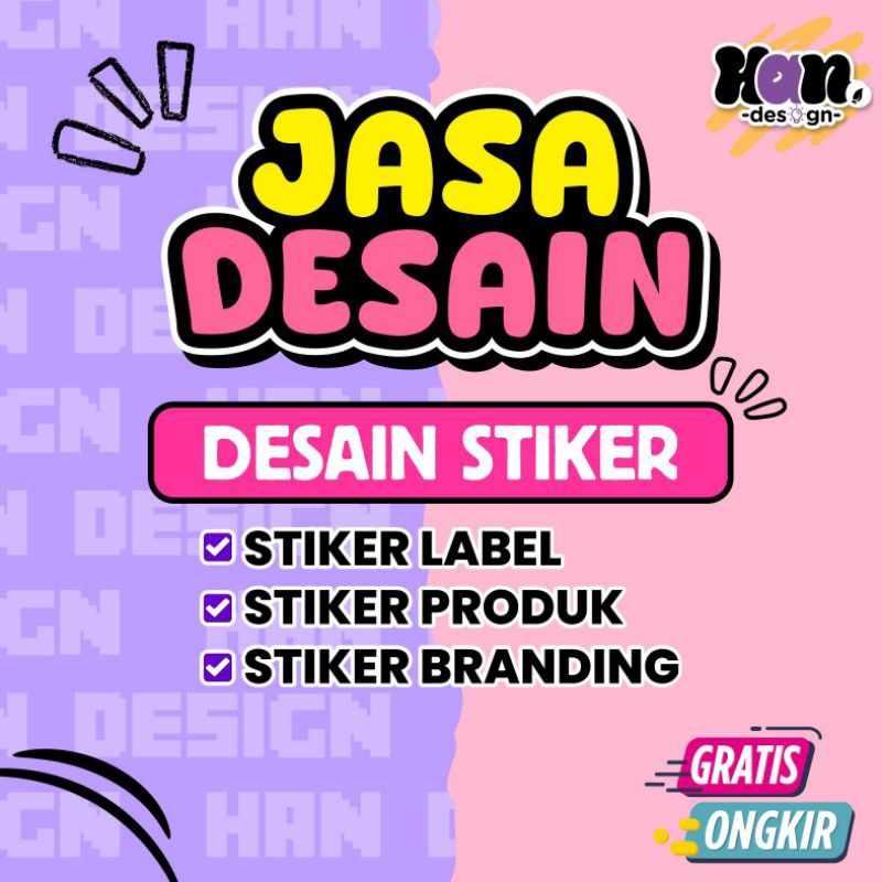 

Jasa Desain Sticker / Label Murah / Desain Label Produk / Desain Racing