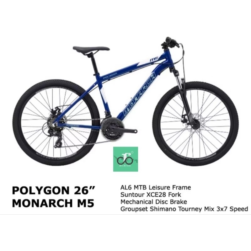Sepeda MTB 26 Inch Polygon Monarch M5