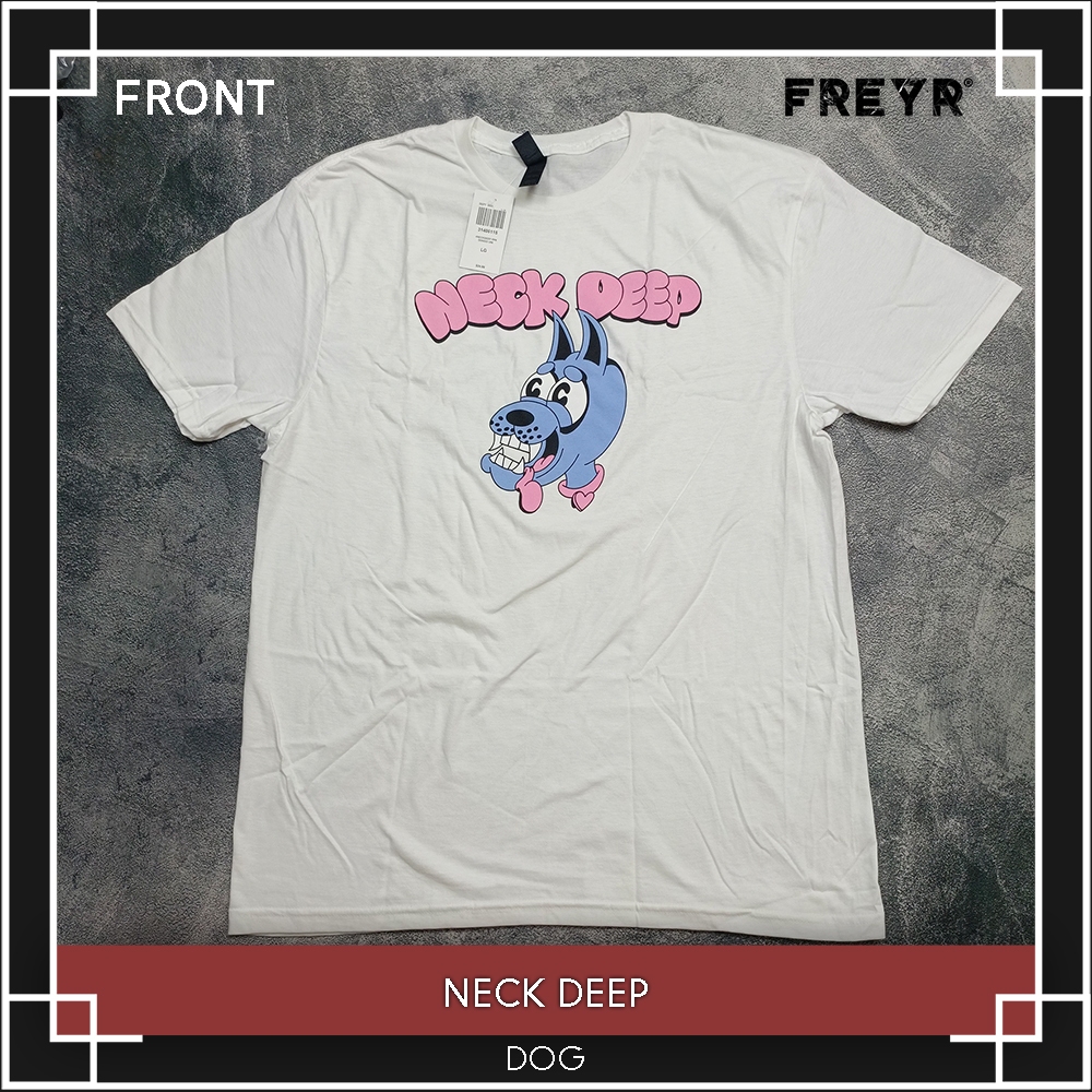 Kaos Band Neck Deep - Dog Original