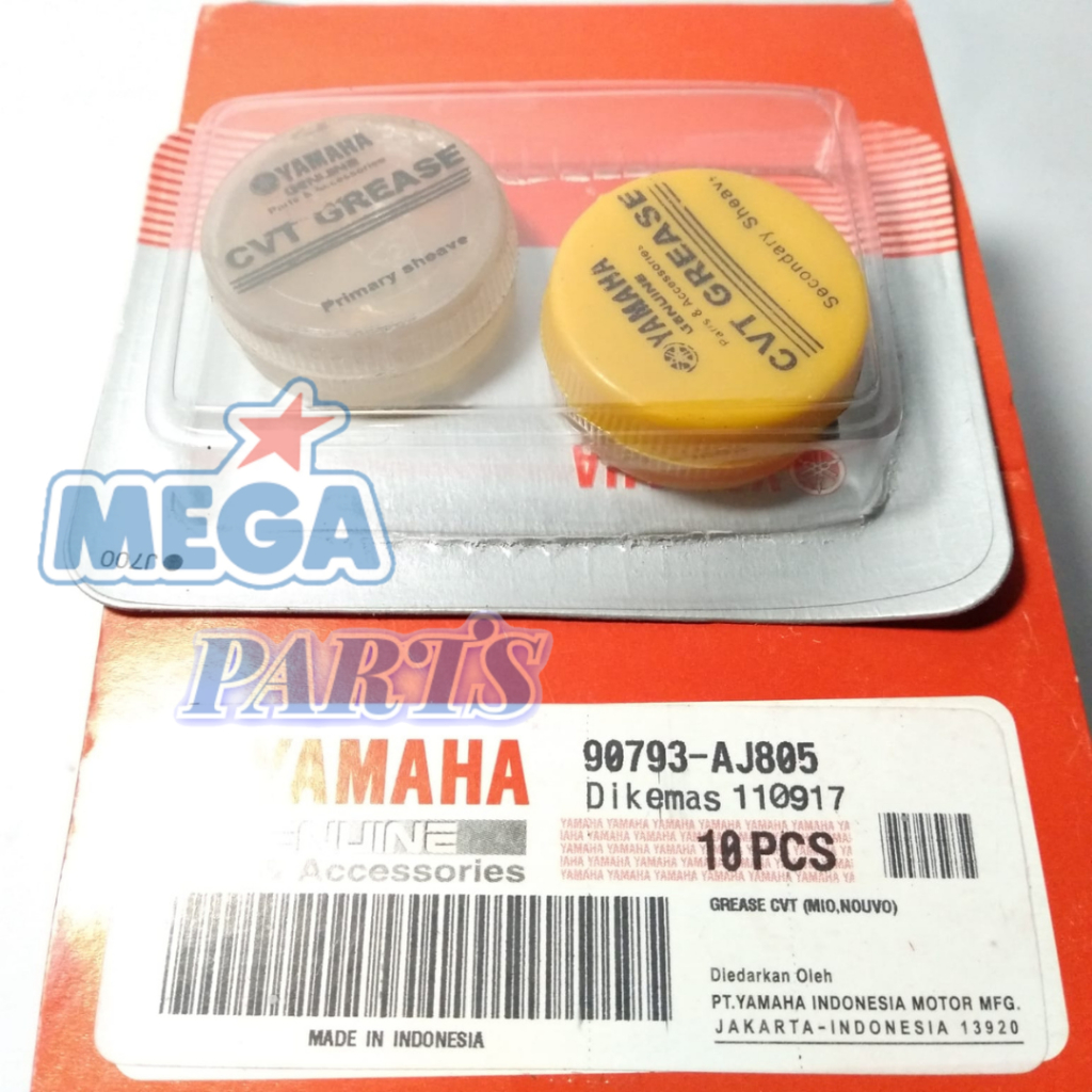 10 pcs Gemuk CVT Pelumas CVT Yamaha Gemuk CVT Yamaha Grease CVT Yamaha Mio Nmax Xride Fino M3 Xeon