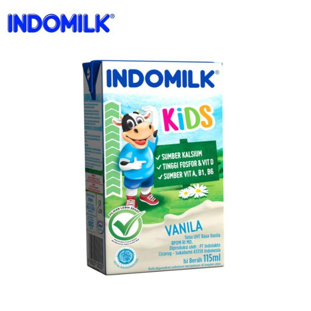 

INDOMILK SUSU UHT KIDS VANILA 115ML