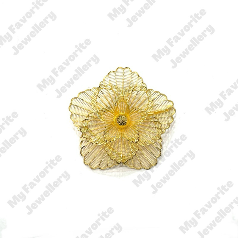 Bros Kembang Modis EMAS ASLI Kadar 700 16K