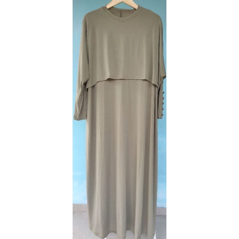 GAMIS INARA/ GAMIS MODEL INARA LENGAN KANCINGJUMBO/ GAMIS JUMBO VIRAL TERBARU/ GAMIS BAGUS CANTIK /G