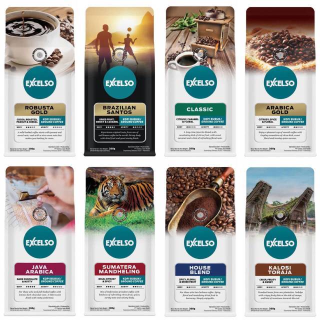 

Excelso Gold 200g - Biji Kopi
