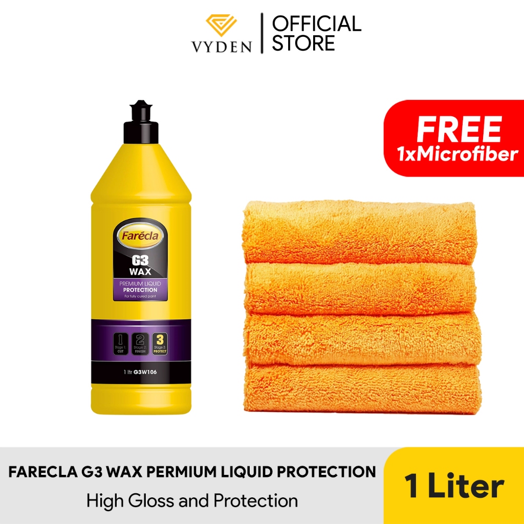 FARECLA G3 WAX Premium Liquid Protection Pengkilap Body Cat Mobil Efek Daun Talas Tahan Lama Mobil M