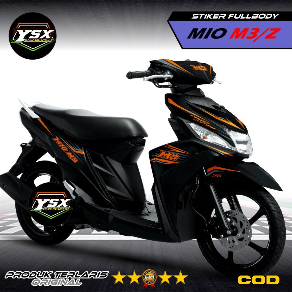 Decal Mio Z Mio M3 Stiker Fullbody Desaign Bunglon 2