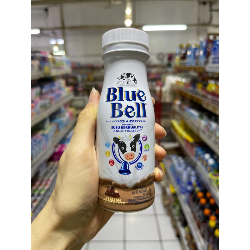 

blue bell uht cokelat 200ml - blue bell susu uht cokelat