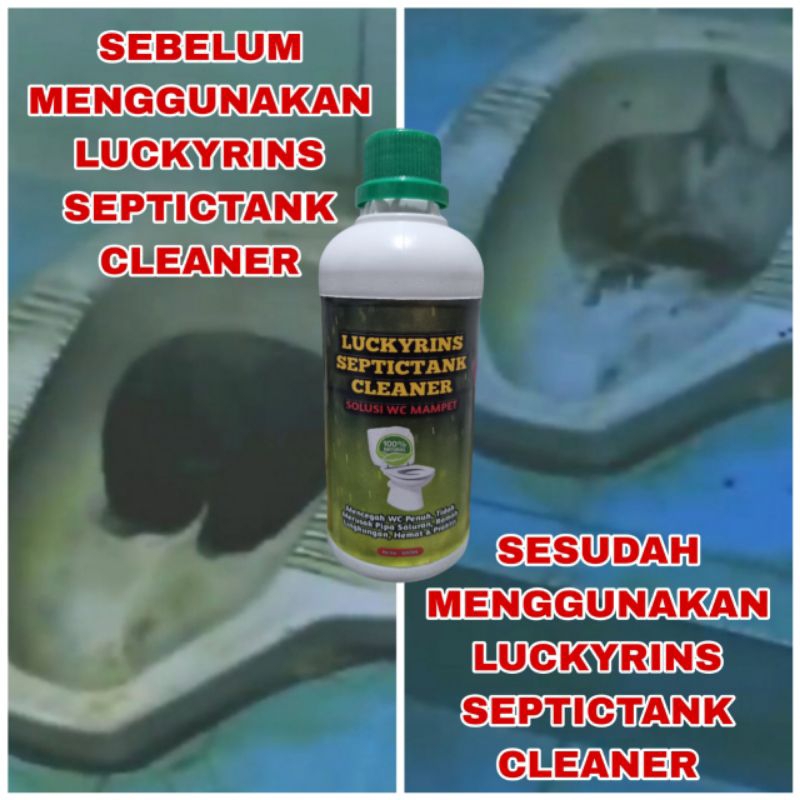 BIO PENGURAI TINJA WC MAMPET