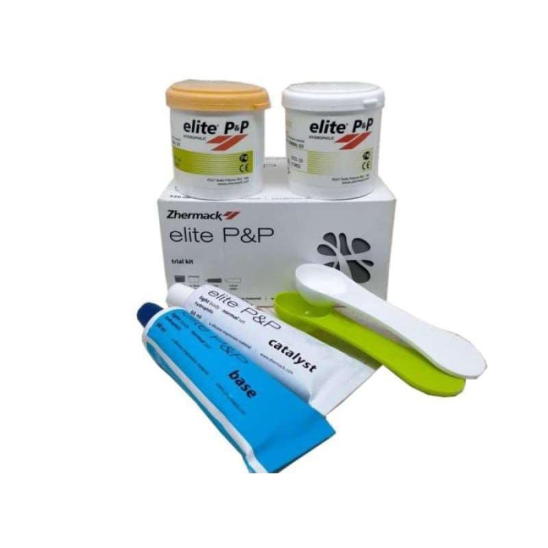 ZHERMACK ELITE P&P TRIAL KIT DOUBLE IMPRESSION / RUBBER BASE (PUTTY & LIGHTBODY)