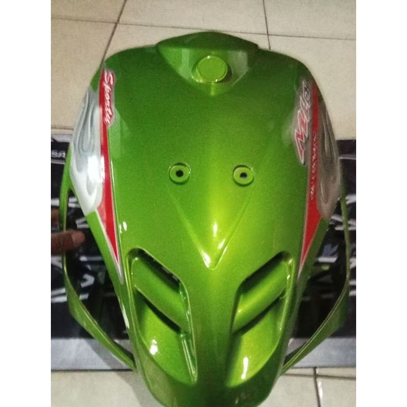 panel tameng dada depan Yamaha Mio sporty hijau