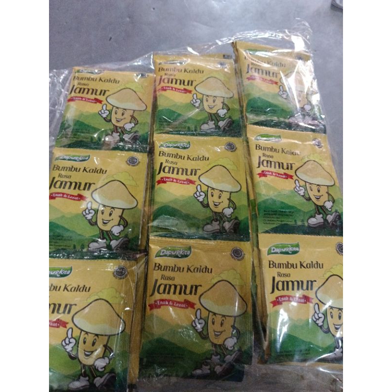 

bumbu kaldu jamur 1 pack isi 72 saset
