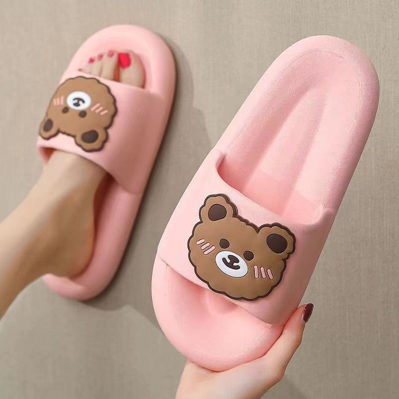 sandal wanita flip flop J2233 / sandal wanita slip on bear cookies