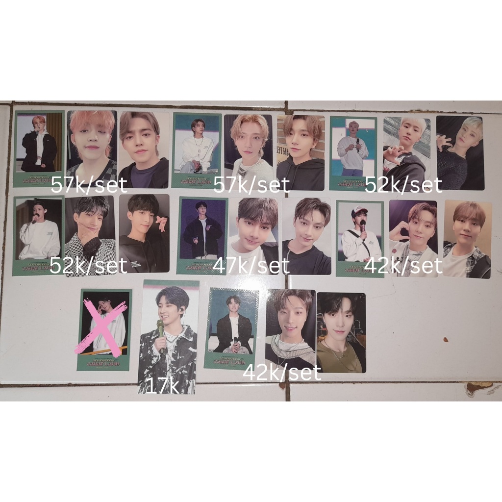 READY STOCK PHOTOCARD PC BOOKMARK SEVENTEEN in CARAT LAND MEMORY BOOK SET 2022 DVD DIGITAL CODE (Sco