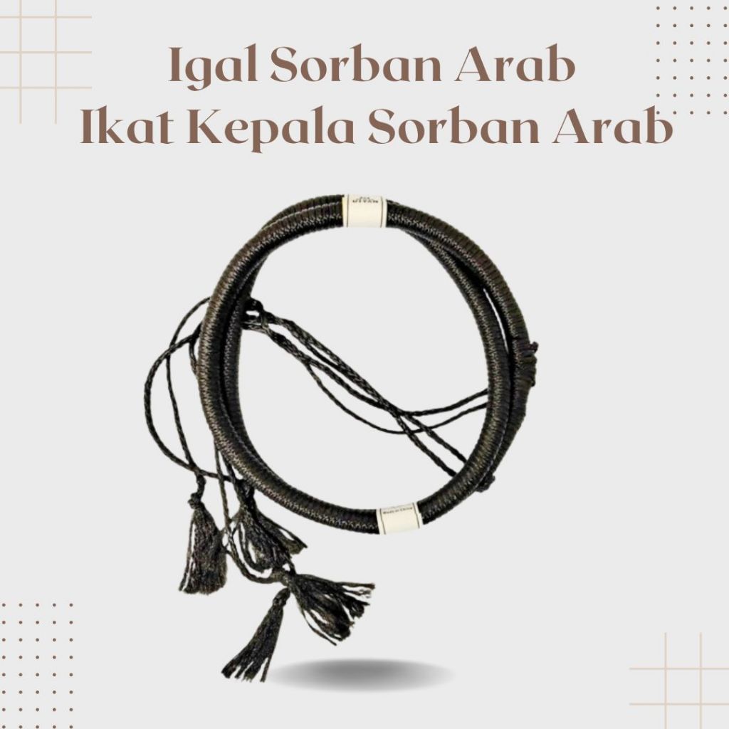 Igal Arab igal ikat sorban arab / igal ikat kepala / igal sorban arab