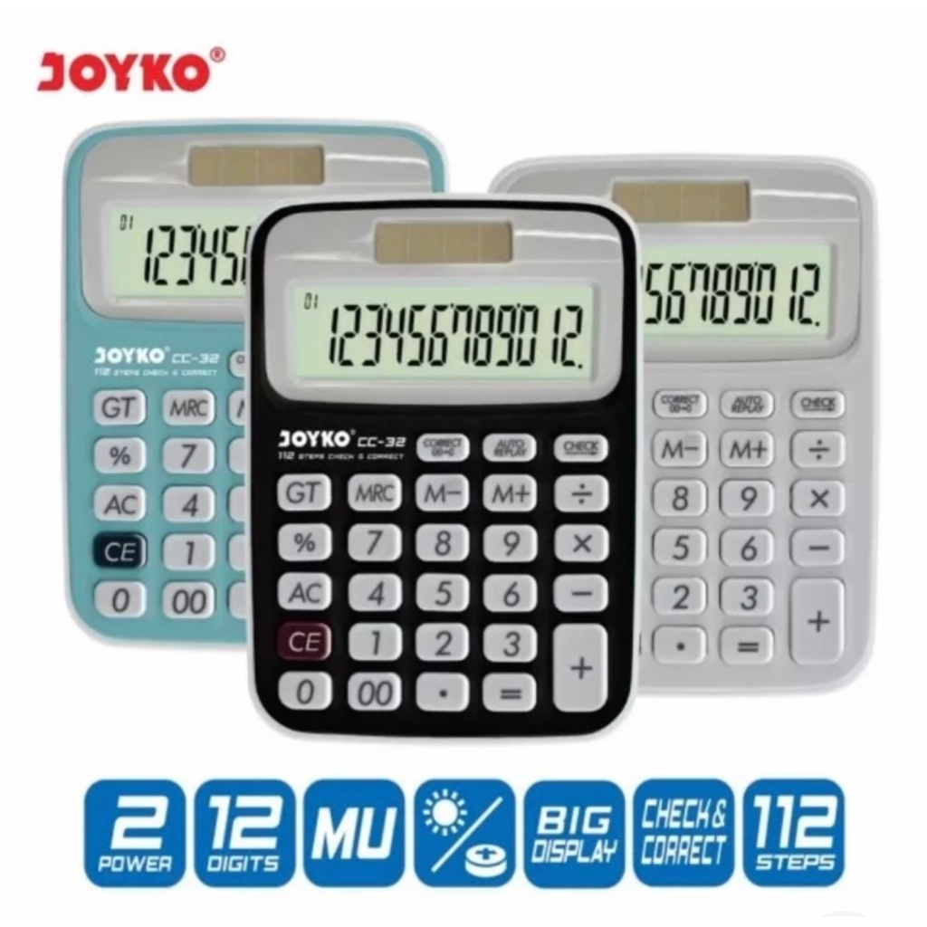 

Calculator Kalkulator Joyko CC 32