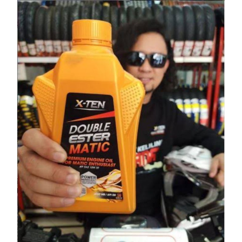 Oli Xten 10W30 800ml Double Ester Matic Honda PCX Moge Synthetic Oil