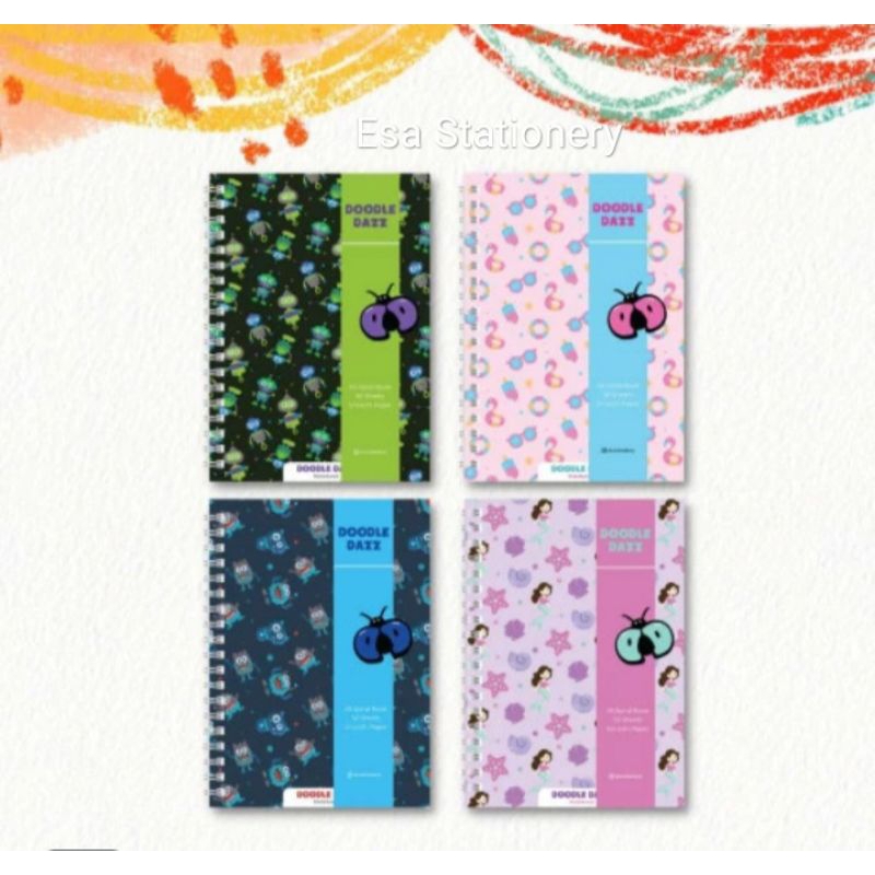 

Doodle Daz Spiralbook A5 Kiddo