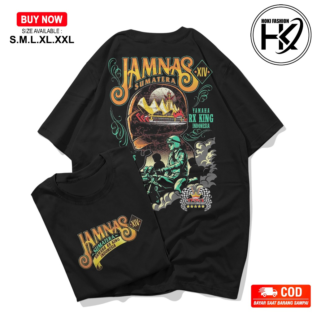 Kaos Jamnas YRKI Sumatera - Kaos RX King - Apparel Jamnas RX King - Baju RX King - Baju Jamnas Bante