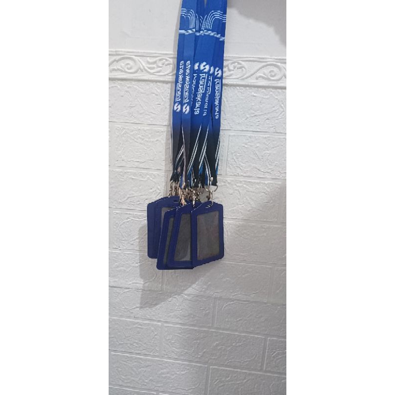 

Lanyard id card custom 2 sisi