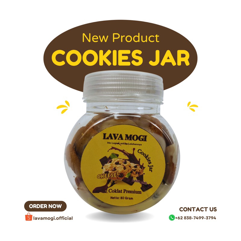 

CHOCO JAR ENAK CRISPY/COOKIES JAR/COKLAT LELEH/ENAK DAN MURAH/LAVAMOGI