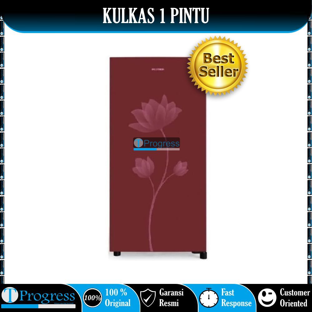 KULKAS 1 PINTU POLYTRON PRB-179 / PRB179