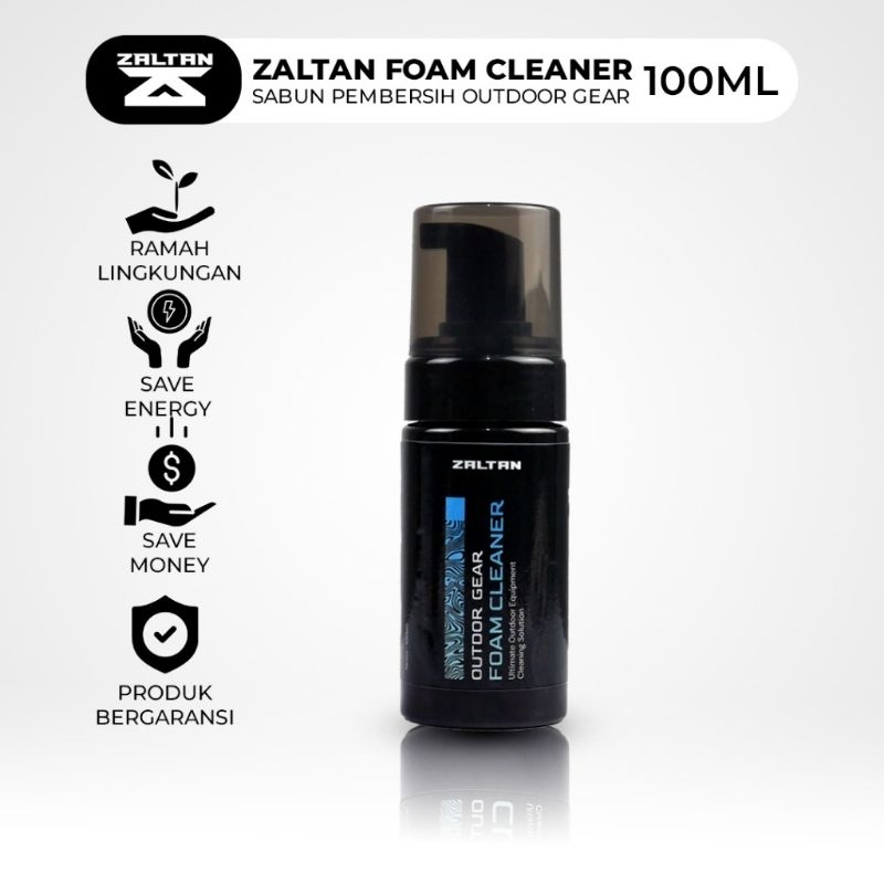Zaltan Foam Cleaner Sabun Pembersih Sepatu Gunung Tanpa Air 100ml | Foam Pembersih Sepatu tanpa air 