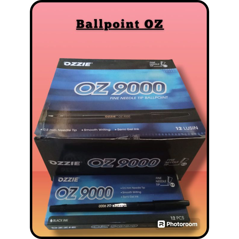 

Ballpoint Ozzie/OZ-9000/Hitam