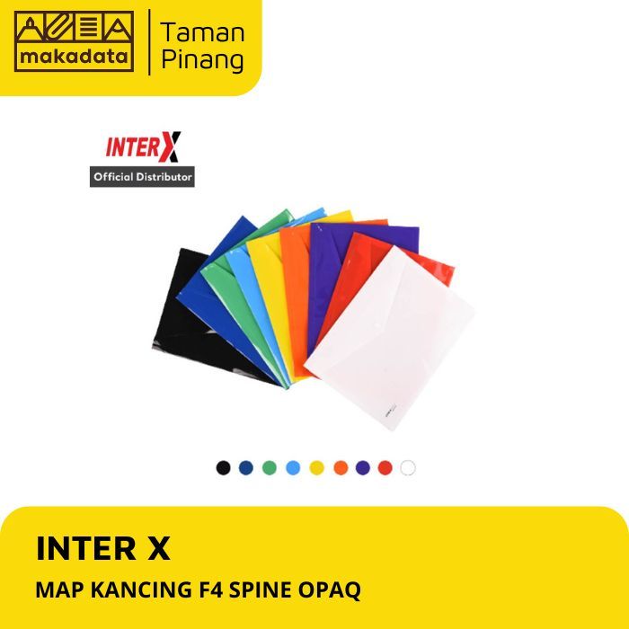 

MAP KANCING / DOCUMENT BAG INTER-X SPINE OPAQ (12 PCS)