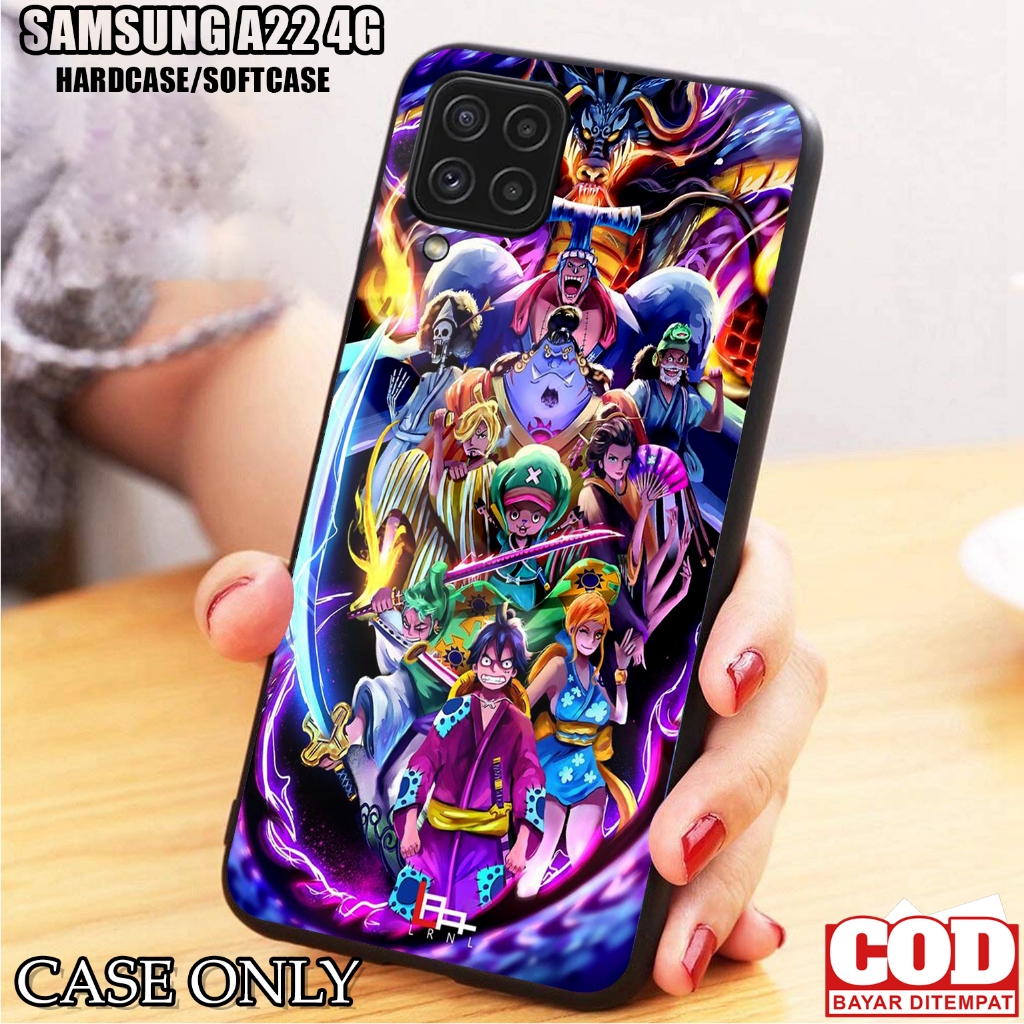 Case SAMSUNG A22 4G  - Casing SAMSUNG A22 4G [ ZORO ] Silikon SAMSUNG A22 4G  - Kesing Hp - Casing H