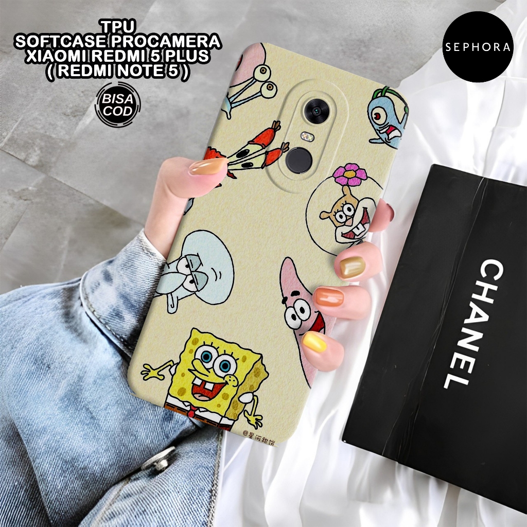 Case XIAOMI Redmi 5 Plus ( Note 5 ) - Fashion Case Cartoon - Softcase Redmi 5 Plus ( Note 5 ) - Case