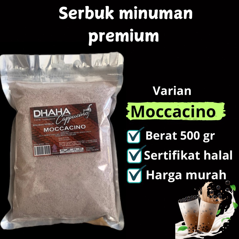 

serbuk minuman MOCCACINO 500grm