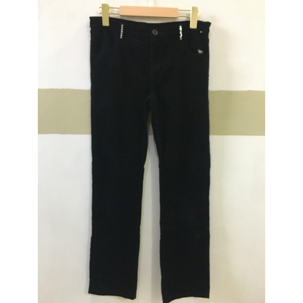 Preloved celana pjg anak perempuan korduray Giordano hitam