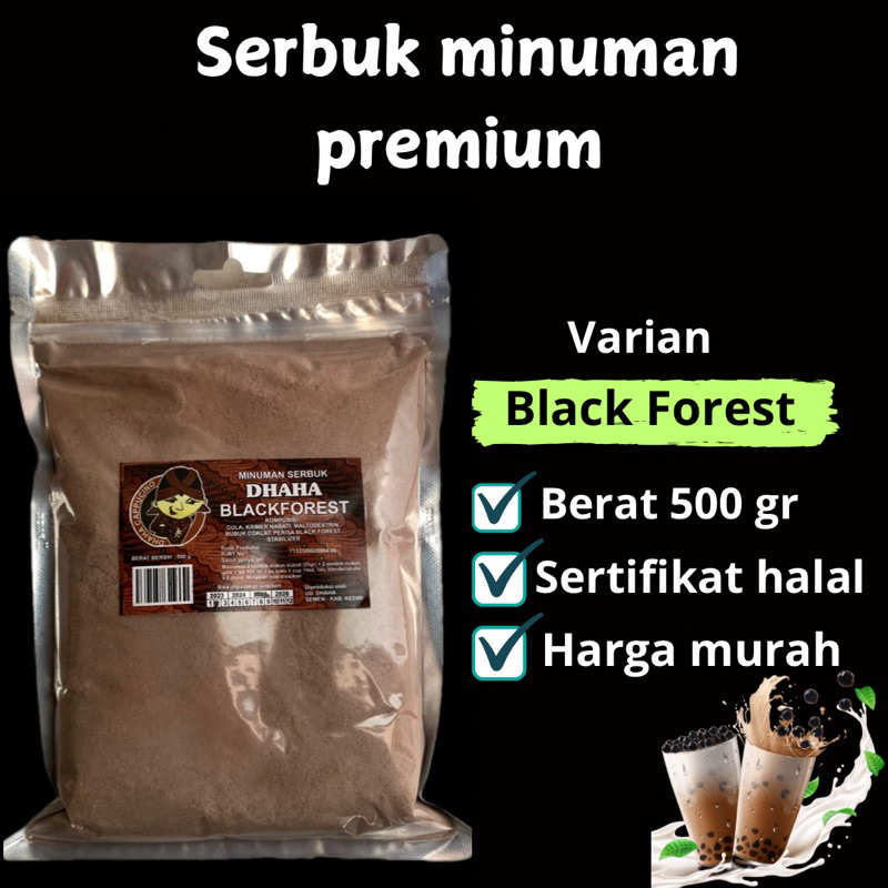 

Serbuk minuman BLACK FORES 500grm