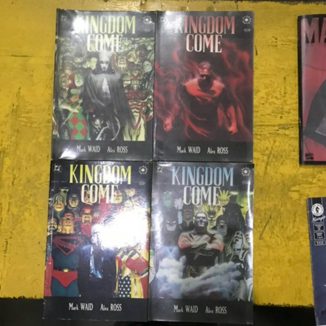 KOMIK KINGDOM COME 1-4 ALEX ROSS