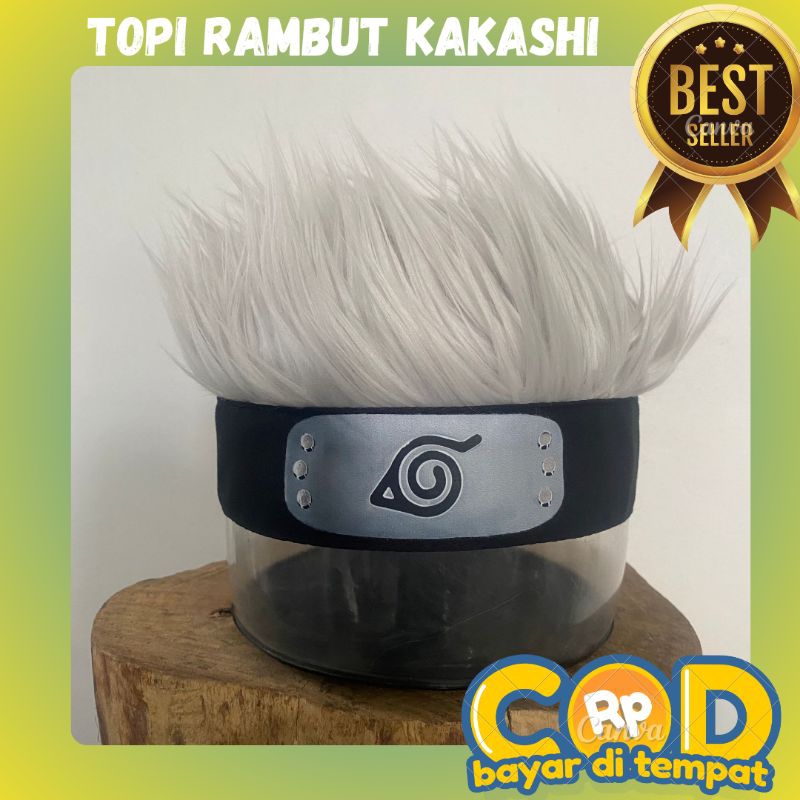 topi rambut Naruto premium wik topi rambut pria