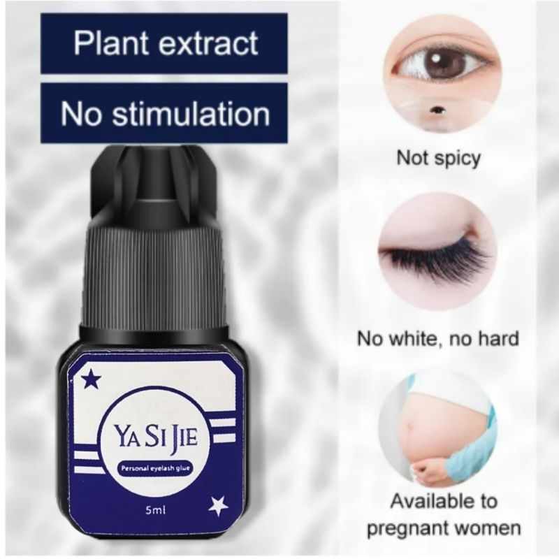 Lem bulu mata Yasijie Eyelash Extension tahan lama dan tidak pedih