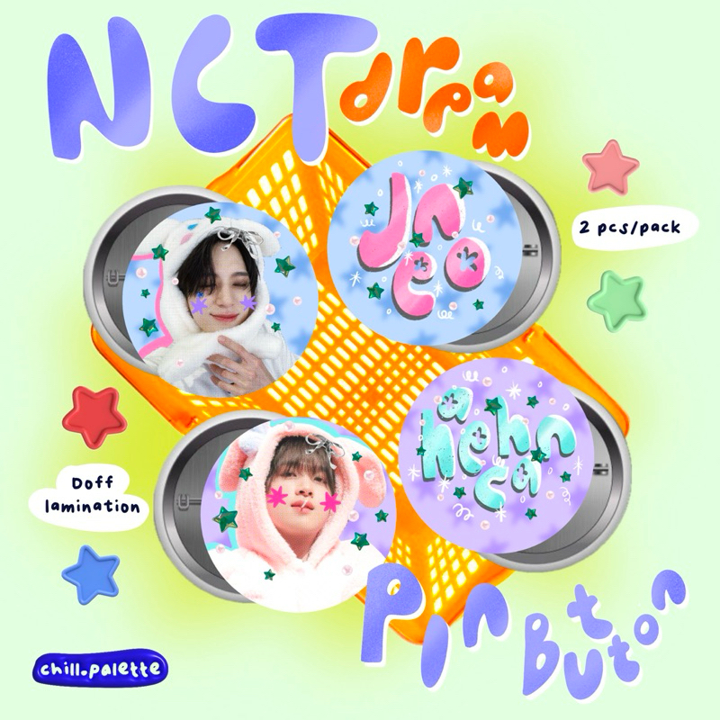 NCT DREAM PIN BUTTON