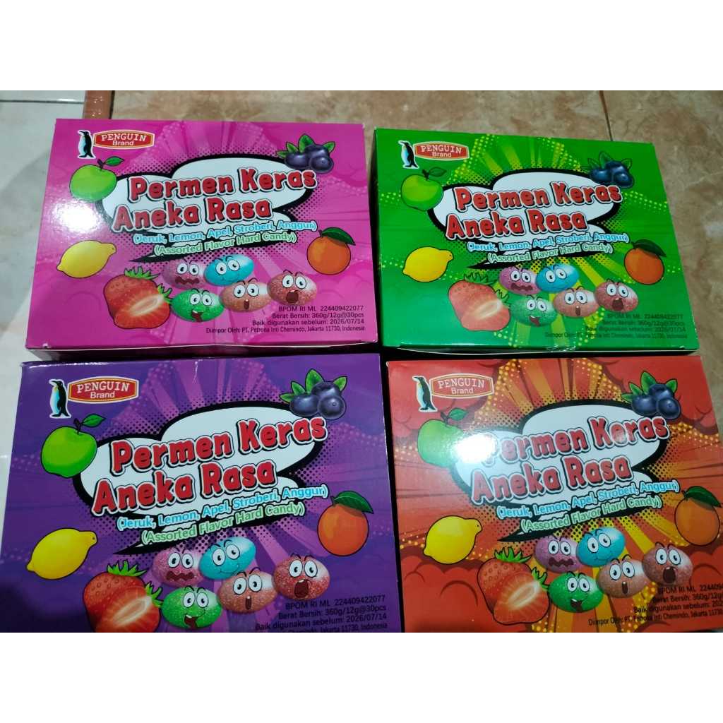 

Permen keras ANEKA RASA BOX