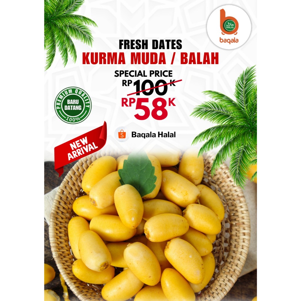 

Kurma Muda 500 g Ruthab